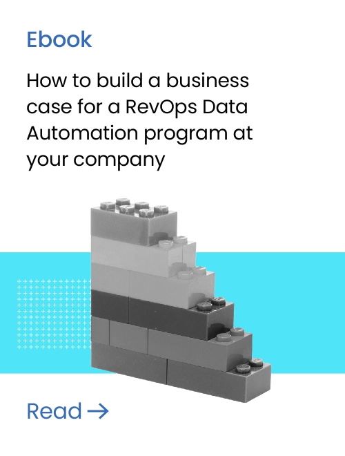How to build a business case for a RevOps Data Automation program at your company