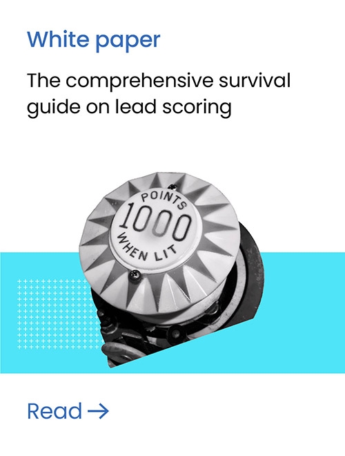 The comprehensive survival guide on lead scoring